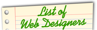 List of Web Designers